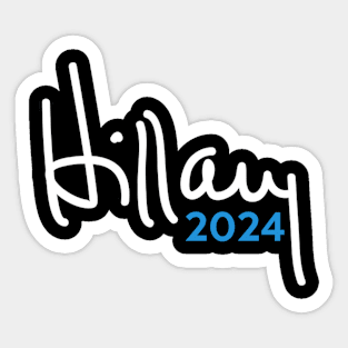 Hillary Clinton for President 2024 Sticker